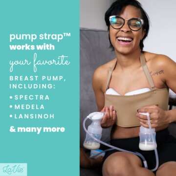 Hands-Free Pumping Bra for Moms - Pump Strap