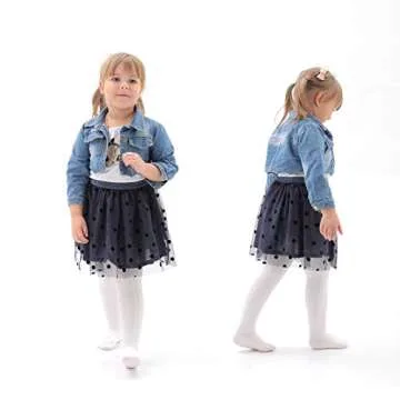 EPEIUS Baby Tights Newborn Girl Seamless Cable Knit Leggings Thick Cotton Stockings Footed Pants Pantyhose 0-3 Months 3 Pack,White