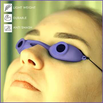 EVO FLEX Tanning Goggles 4 Pack UV Eye Protection