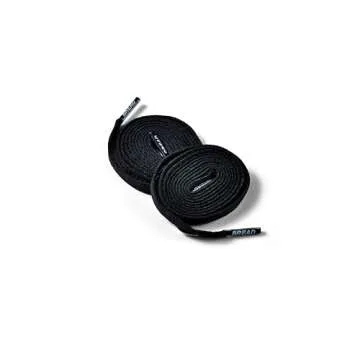 Bread Elastic Shoelaces Shadow Black - 54 Inch Slip-On Comfort