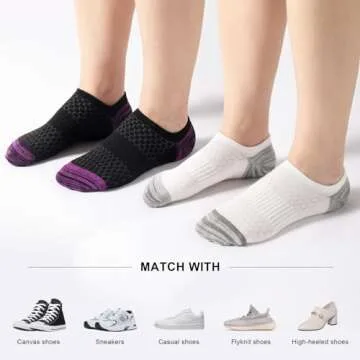 Honeysea No Show Socks for Women - Comfort & Style