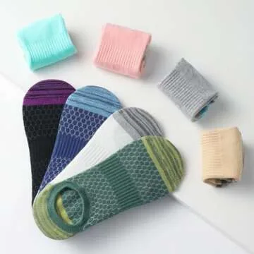 Honeysea No Show Socks for Women - Comfort & Style