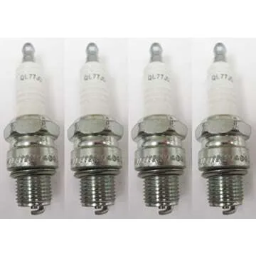 Champion 828M Pack of 4 Copper Marine Spark Plugs (QL77JC4)