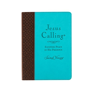Mardel Jesus Calling 365 Daily Devotional, Large Deluxe Edition by Sarah Young, Imitation Leather, T...