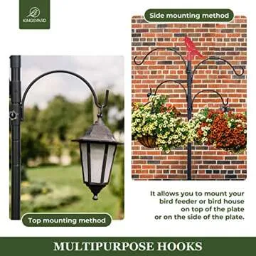 Kingsyard 85" Bird Feeding Station - Ideal for Nature Lovers