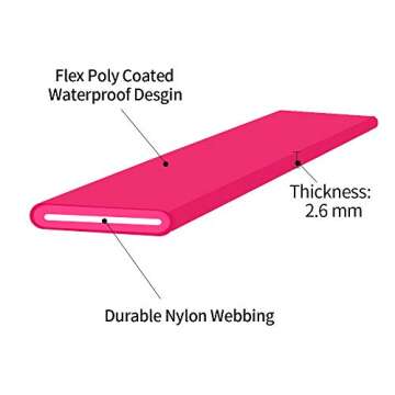 Long Leash Waterproof Training Longline Outdoor Dog Leash Great for Training, Beach, Yard, Play, Camping