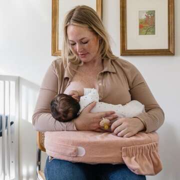 My Brest Friend Deluxe Nursing Pillow Cover - Slipcovers for Baby - Adjustable Fit, Easy Care, Durab...