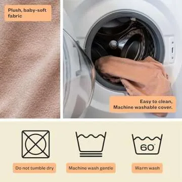 My Brest Friend Deluxe Nursing Pillow Cover - Slipcovers for Baby - Adjustable Fit, Easy Care, Durable - Original Nursing Pillow Not Included, Soft Rose