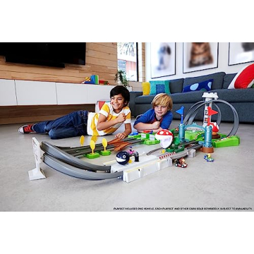 Hot Wheels Mario Kart Circuit Track Set for Exciting Play