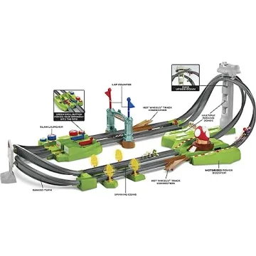 Hot Wheels Mario Kart Circuit Track Set for Exciting Play