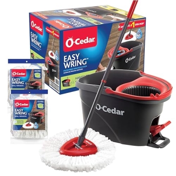 O-Cedar Spin Mop & Bucket System with Extra Refills