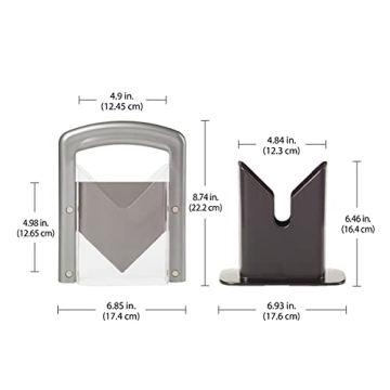 Hoan Bagel Guillotine Slicer Safe Easy Breakfast Prep