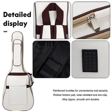 Milisten Acoustic Electric Guitar Bag for All Musicians