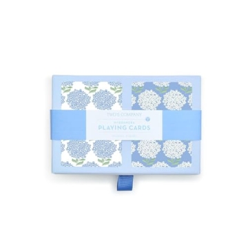 Exquisite Hydrangea Playing Cards in Gift Box for All Ages