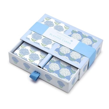 Exquisite Hydrangea Playing Cards in Gift Box for All Ages