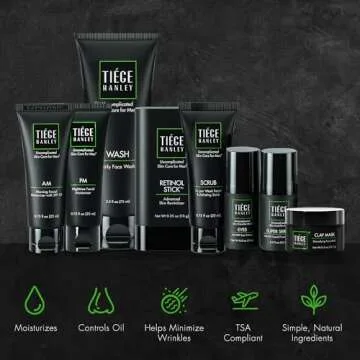 Complete Men's Skin Care Set for Radiant Skin - Tiege Hanley