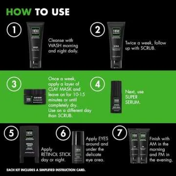 Complete Men's Skin Care Set for Radiant Skin - Tiege Hanley