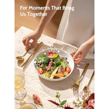 Sweese Pasta Bowls Set of 6 - Microwave Dishwasher Safe