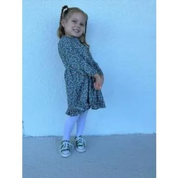 Toddler Girls Floral Cotton Dress for Every Occasion