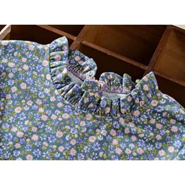 Toddler Girls Floral Cotton Dress for Every Occasion