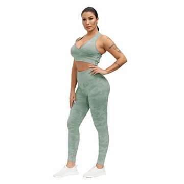 Stylish SweatyShark Women's Camo Activewear Set