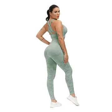 Stylish SweatyShark Women's Camo Activewear Set