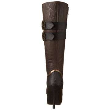 Ellie Shoes Women's 420 Quinley Boot, Brown, 9 M US