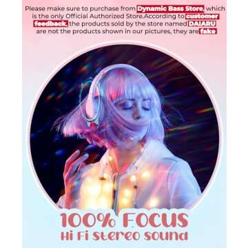 DyBaxa Kids Headphones, Wired Foldable On-Ear Headphones for Kids, Volume Limiter 94dB, Kid Headphon...