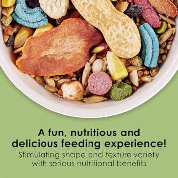 Kaytee Fiesta Mouse & Rat Food, Nutritious and Fun Blend, Supports Dental Health and Digestion, 4.5 ...