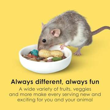 Nutritious Kaytee Fiesta Mouse & Rat Food - 4.5 lbs