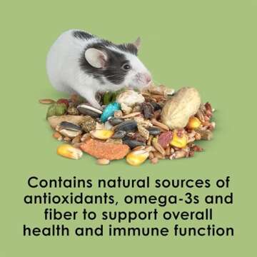 Nutritious Kaytee Fiesta Mouse & Rat Food - 4.5 lbs