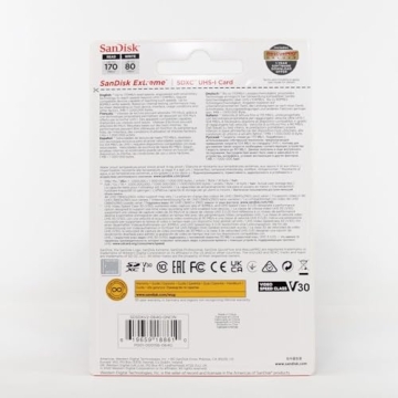 SanDisk 64GB Extreme SDXC Card - Fast & Reliable Storage