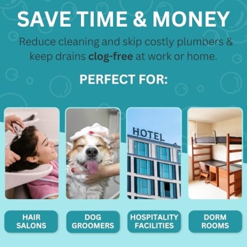 Aire Allure Hair Catcher - 25 Pack for Clean Drains