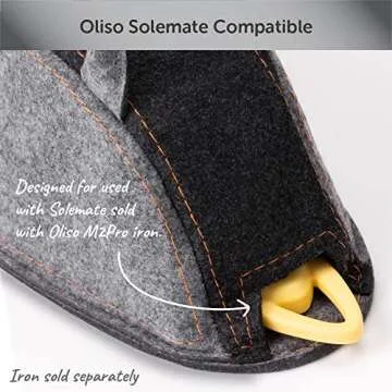 oliso Carry Bag M3Pro and M2Pro mini irons - Fits most mini travel size irons, ideal for travel or storage - Gray