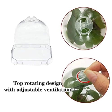 30PCS EBaokuup Plant Nursery Pots with Humidity Dome