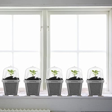 30PCS EBaokuup Plant Nursery Pots with Humidity Dome