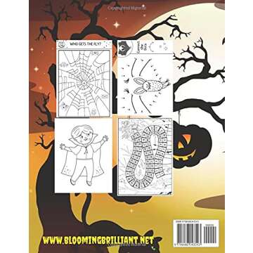 Halloween Activity Book for Kids: Fun and Spooky Adventures Await!