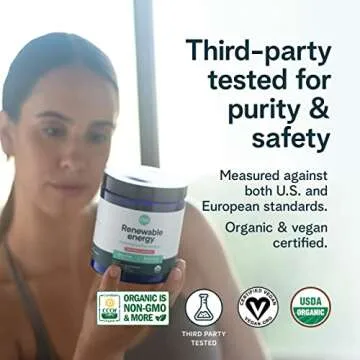 Ora Organic Pre Workout Powder for Men and Women Berry Beet Flavor- Vegan Certified Organic, Soy-Free, Dairy-Free, Gluten-Free- Provides Jitter-Free Energy Boost for Women & Men, 20 Servings