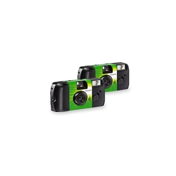 Fujifilm QuickSnap Flash 400 Disposable Camera Pack of 2
