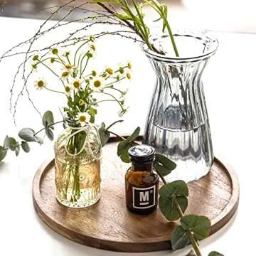 Acacia Wood Serving Tray for Home Decor & Gifting