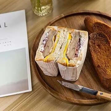 Acacia Wood Serving Tray for Home Decor & Gifting