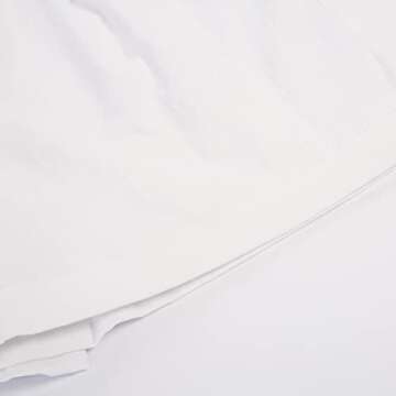 Ladies High Waisted Wide Leg Shorts Summer Linen Shorts Bermuda Shorts (White,L)