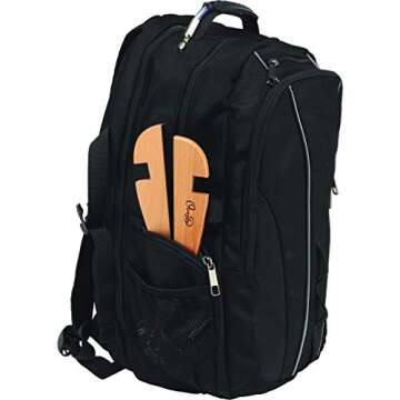 Creative Mark The Original Overby Tabletop Painting Easel, Portable Compact Easy Carry, Hold & Display Stretched Canvas Stable, 12" Inches, Natural Wood