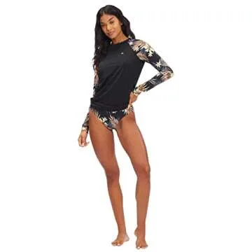 Billabong Women's Classic Long Sleeve Rashguard, Stylish Protection