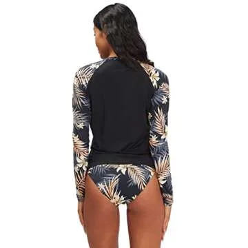 Billabong Women's Classic Long Sleeve Rashguard, Stylish Protection