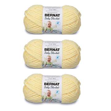 Bulk Buy: Bernat Baby Blanket Yarn (3-Pack) Baby Yellow 161103-3615