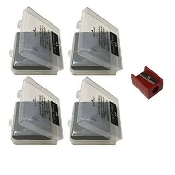 Faber-Castell Kneaded Eraser Set 4 with Sharpener
