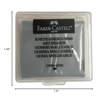 Faber-Castell Kneaded Eraser Set 4 with Sharpener