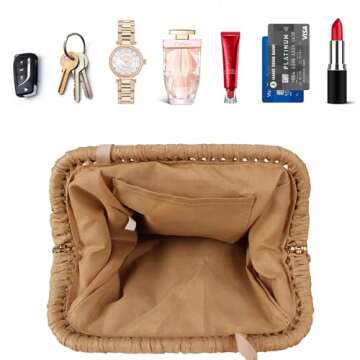 Shop Kseymeir Straw Clutch Purse for Women - Summer Chic