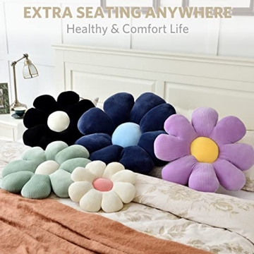 Sioloc Flower Pillow - Plush Decorative Comfort for All Ages